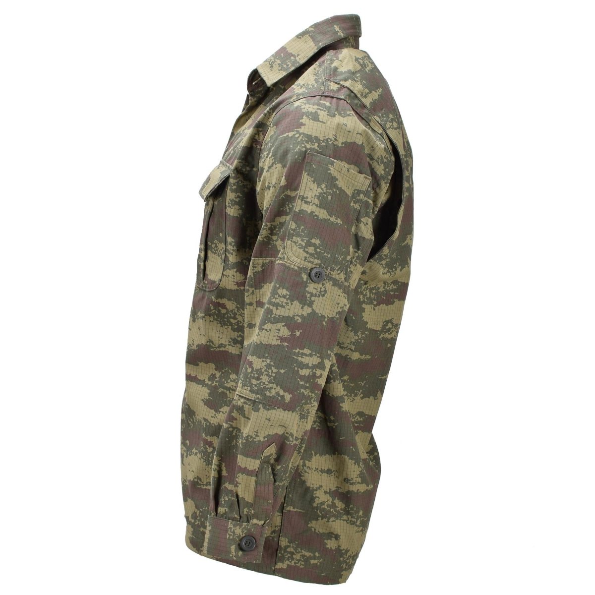 Chemise militaire turque originale, camouflage RipStop M2008 résistant aux rayures