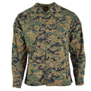 Original US army troops jacket BDU digital woodland camo shirt military issue - GoMilitar