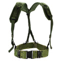 Original U.S Army Webbing System Web Suspenders Belt LC-2 Militair Pistool Green