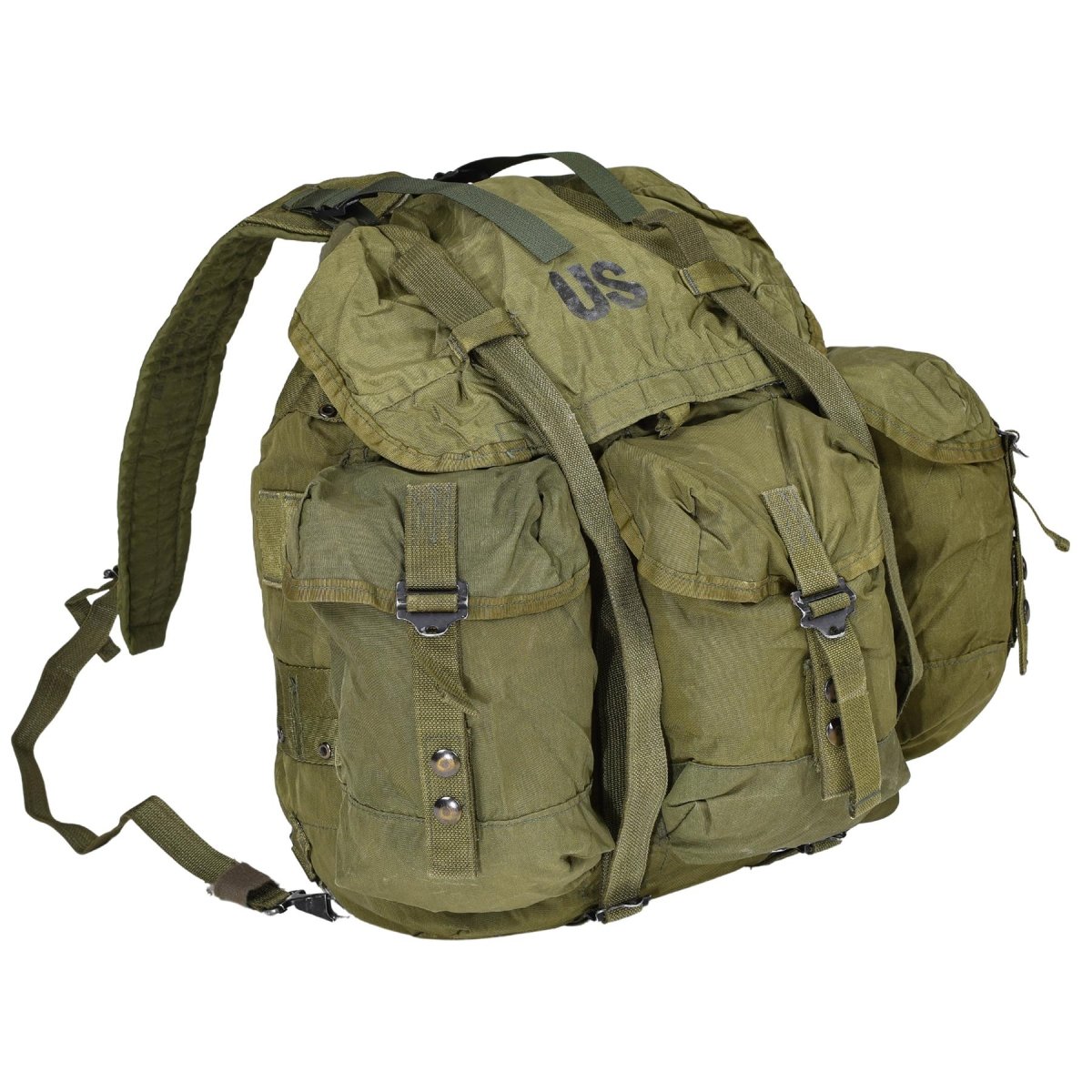 50l militärischer taktischer Rucksack Original US 3 Outer Gear Pouches