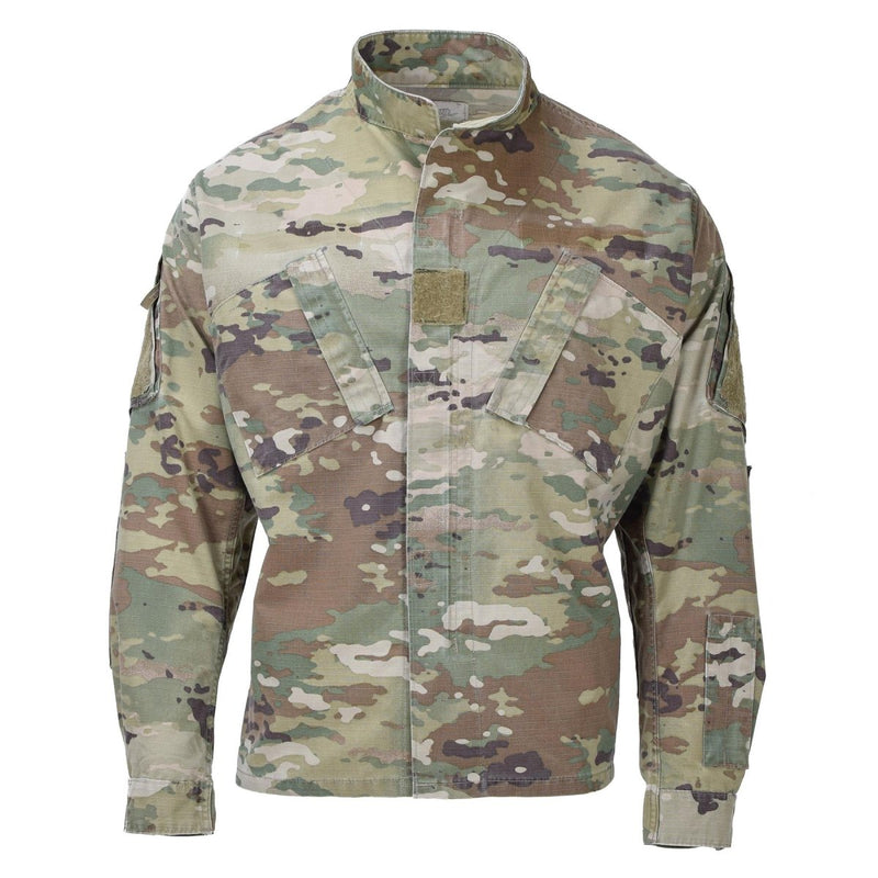 Chemise drapeau des Alpes Veste de combat originale de l'armée suisse M83 Camo Chemise drapeau des Alpes Veste de combat originale de l'armée suisse M83 Camo