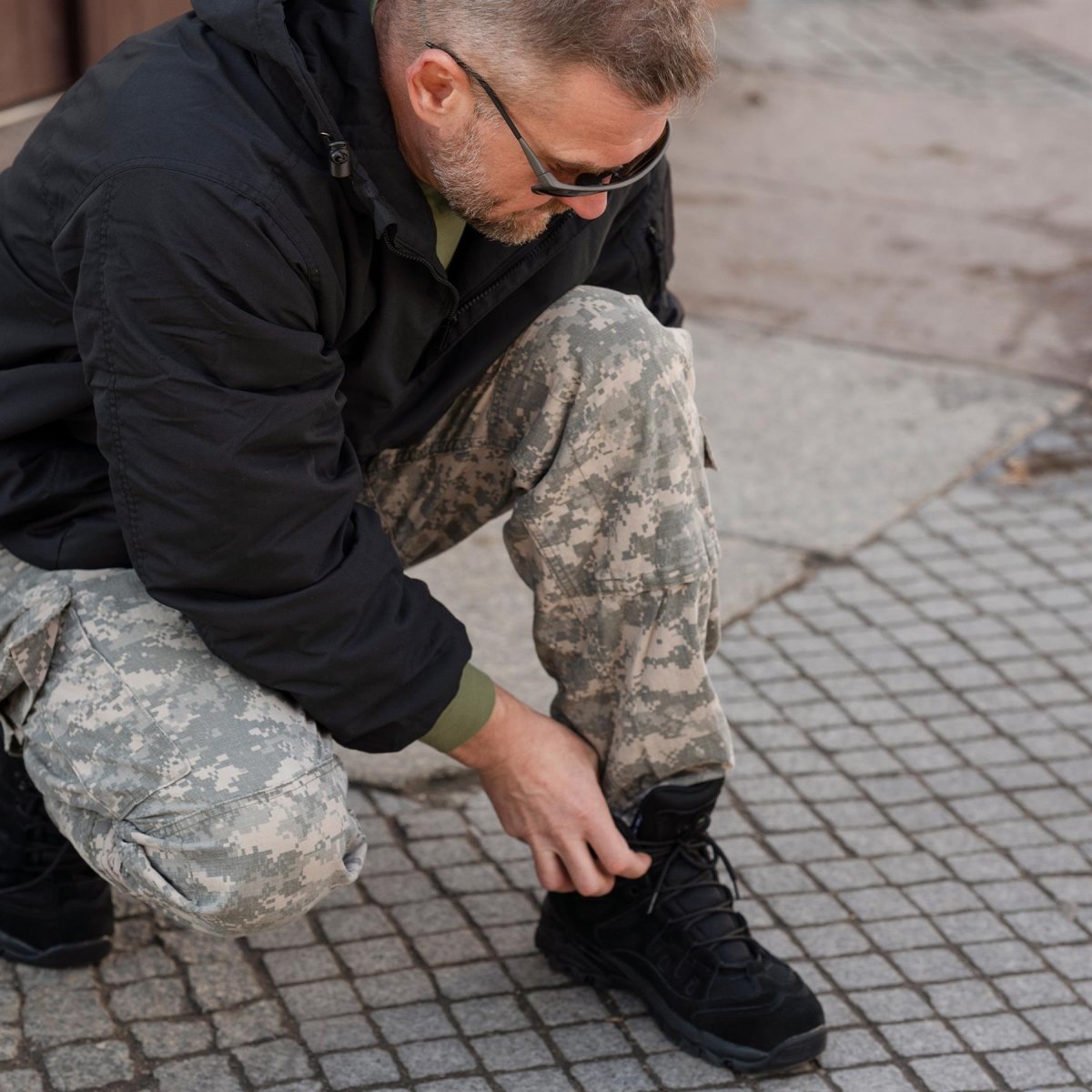 Pantalon treillis type armée US BDU Ripstop camouflage Tiger band