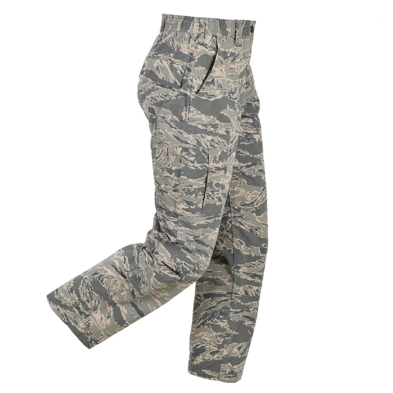 Original U.S. Military Field Pants Women Rip Stop ABU Digital Tiger Stripe Camo - GoMilitar
