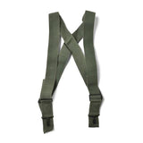 Originele Amerikaanse militaire M1950 Suspenders broek Braces schouderharnas olijf nieuw