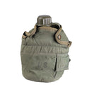 Original U.S. Military Plastic 0.75L Canteen Field Gear Cover Army Issue Olive - GoMilitar