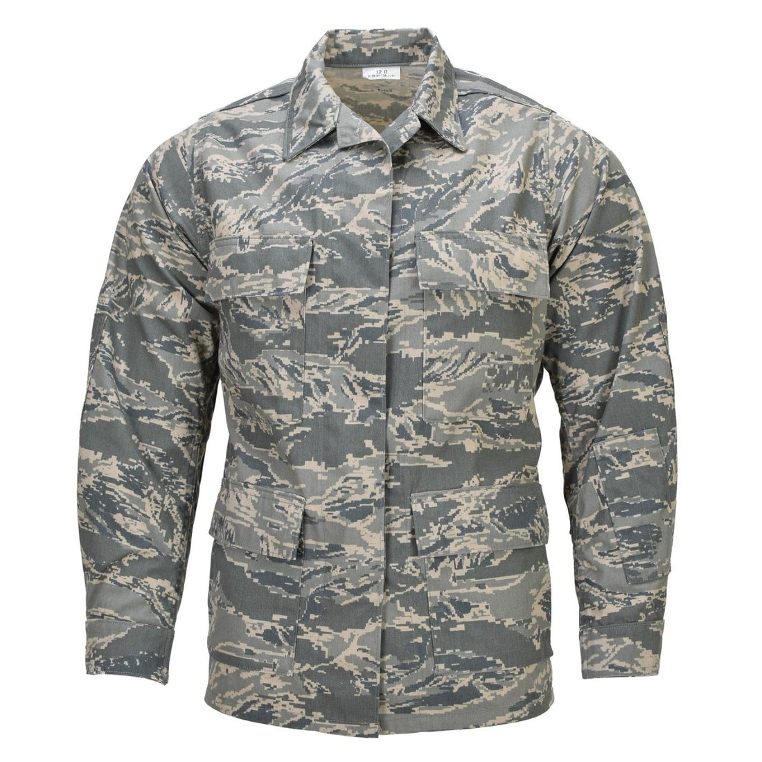Veste d'uniforme militaire américain originale pour femme, camouflage à rayures tigrées numériques
