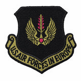 Insignia de coleccionista bordada con parche original de las Fuerzas Aéreas de EE. UU. de USAFE en Europa