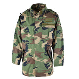 Chaqueta de campo del ejército vintage eslovaca M97 CAMO Combate Military Parka Nuevo