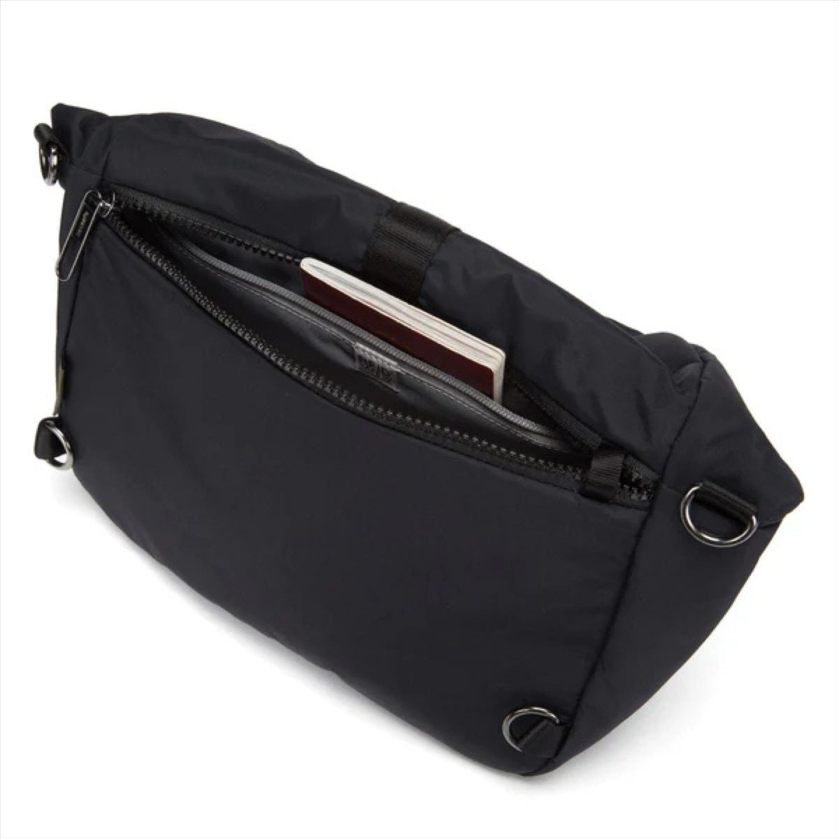Pacsafe Citysafe CX convertible sac à dos anti-vol rfid econyl matériel noir