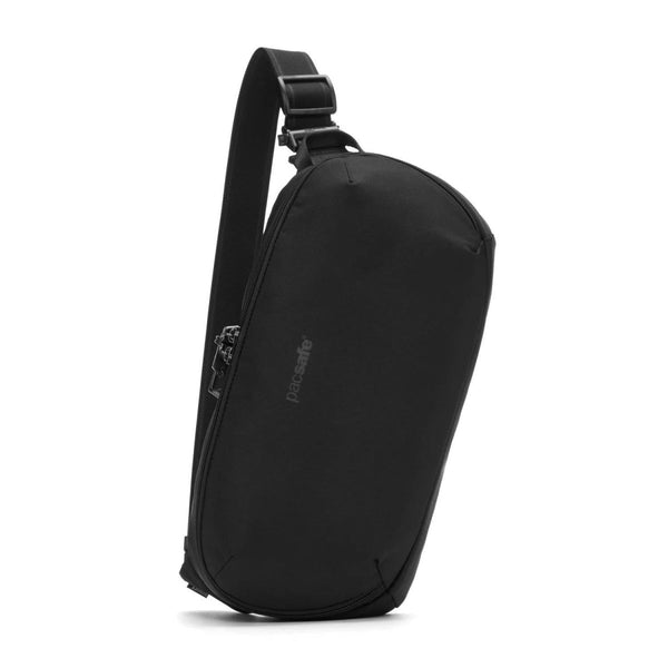 PACSAFE V Crossbody Sling Bag 5L Anti Theft PVC Free Water Repellent Black