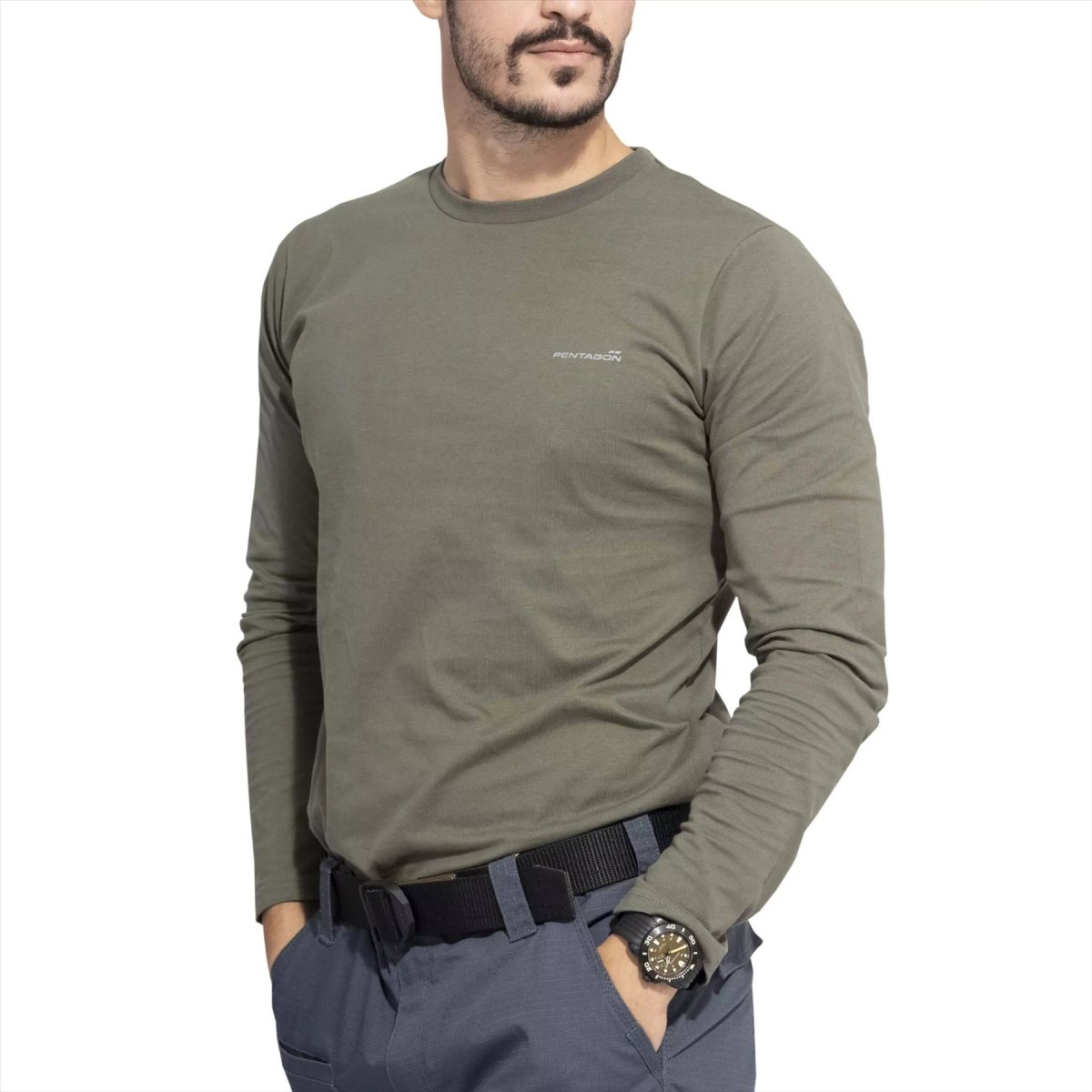 Camiseta PENTAGON Ageron 2.0 Manga larga Ajuste cómodo Sin olor Secado rápido