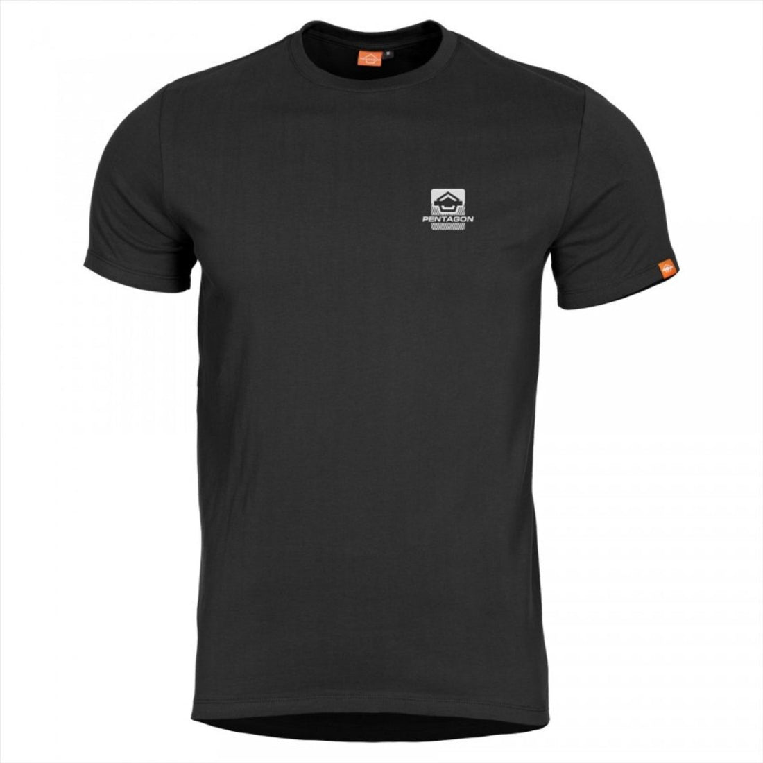 PENTAGON Ageron klassisches T-Shirt, schnell trocknend, bequeme Passform, Aufdruck mit amerikanischer Flagge