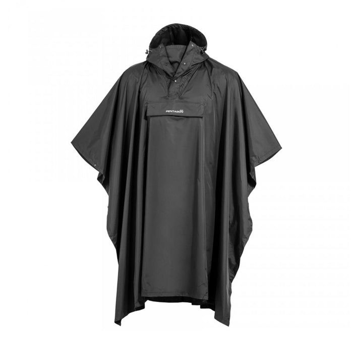 PENTAGON Cloudburst opvouwbare poncho, waterdicht, ademend, reflecterende details - GoMilitar