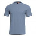 PENTAGON Levantes Henley Stripes klassisches T-Shirt mit kurzen Ärmeln, schnell trocknend
