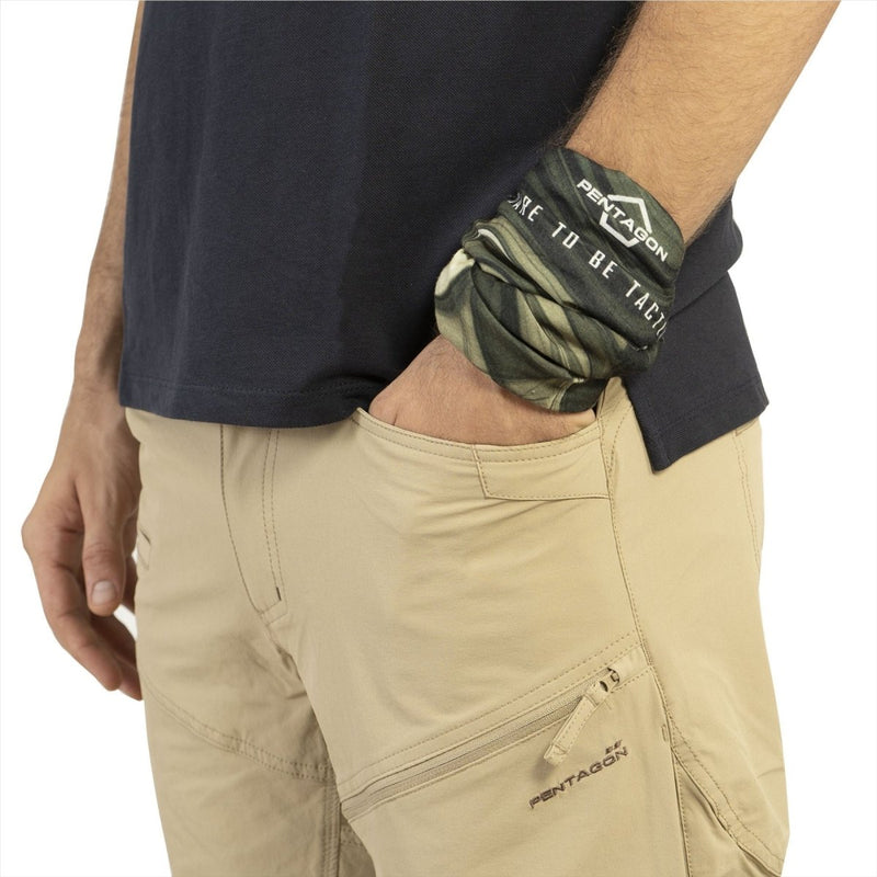 Pentagone Skiron Liquid Necd Gaiter Fabric rapide tissu tubulaire sans couture