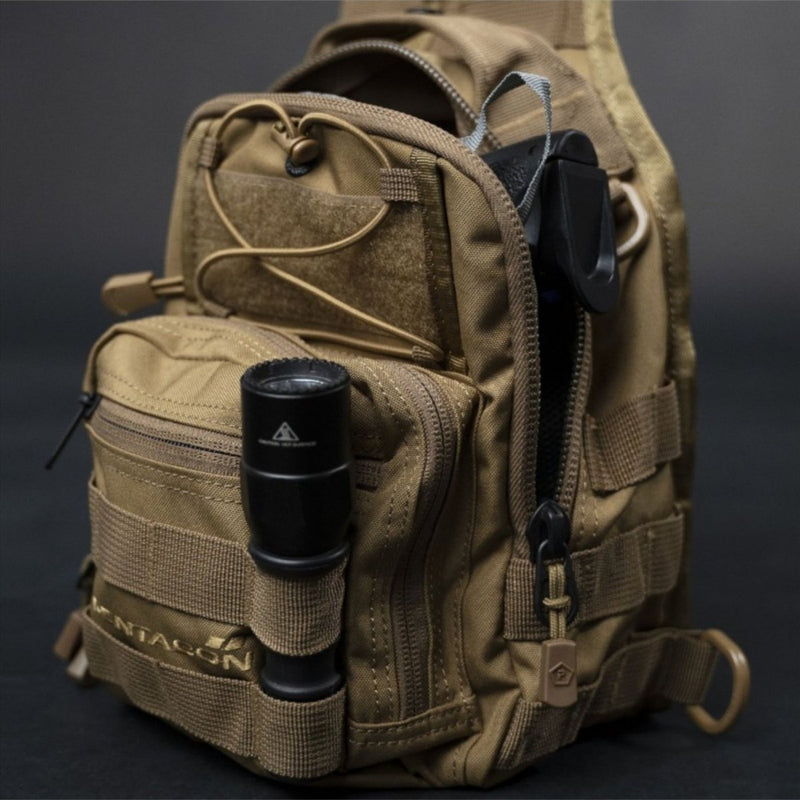 PENTAGON UCB 2.0 Chest Bag 7L Tactical Sling Pack Compatible MOLLE System