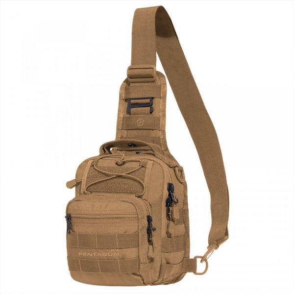 PENTAGON UCB 2.0 Chest Bag 7L Tactical Sling Pack Compatible MOLLE System