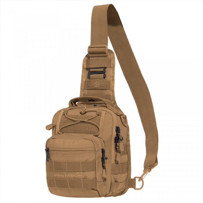 PENTAGON UCB 2.0 Chest Bag 7L Tactical Sling Pack Compatible MOLLE System