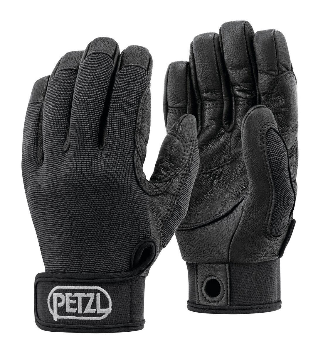 Petzl CORDEX Belay Rappel Gloves Leather Rope Work Climbing Tactical Black