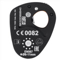 Urządzenie do bloczka linowego Petzl Micro Traxion Lekkie urządzenie do chwytania postępu 8–11 mm
