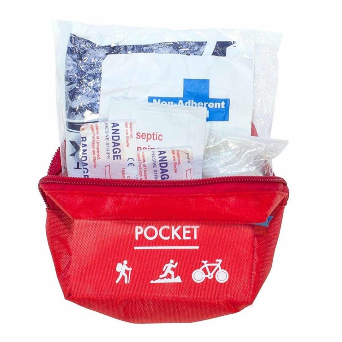 Trousse de premiers secours compacte Pharmavoyage Pocket pour camping, trekking, sac d'urgence médicale
