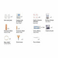 Trousse de premiers secours compacte Pharmavoyage Pocket pour camping, trekking, sac d'urgence médicale