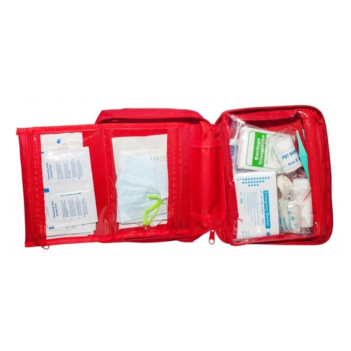 Pharmavoyage Pro XL Camping Kit de primeros auxilios Trekking Trauma de emergencia Bolsa médica