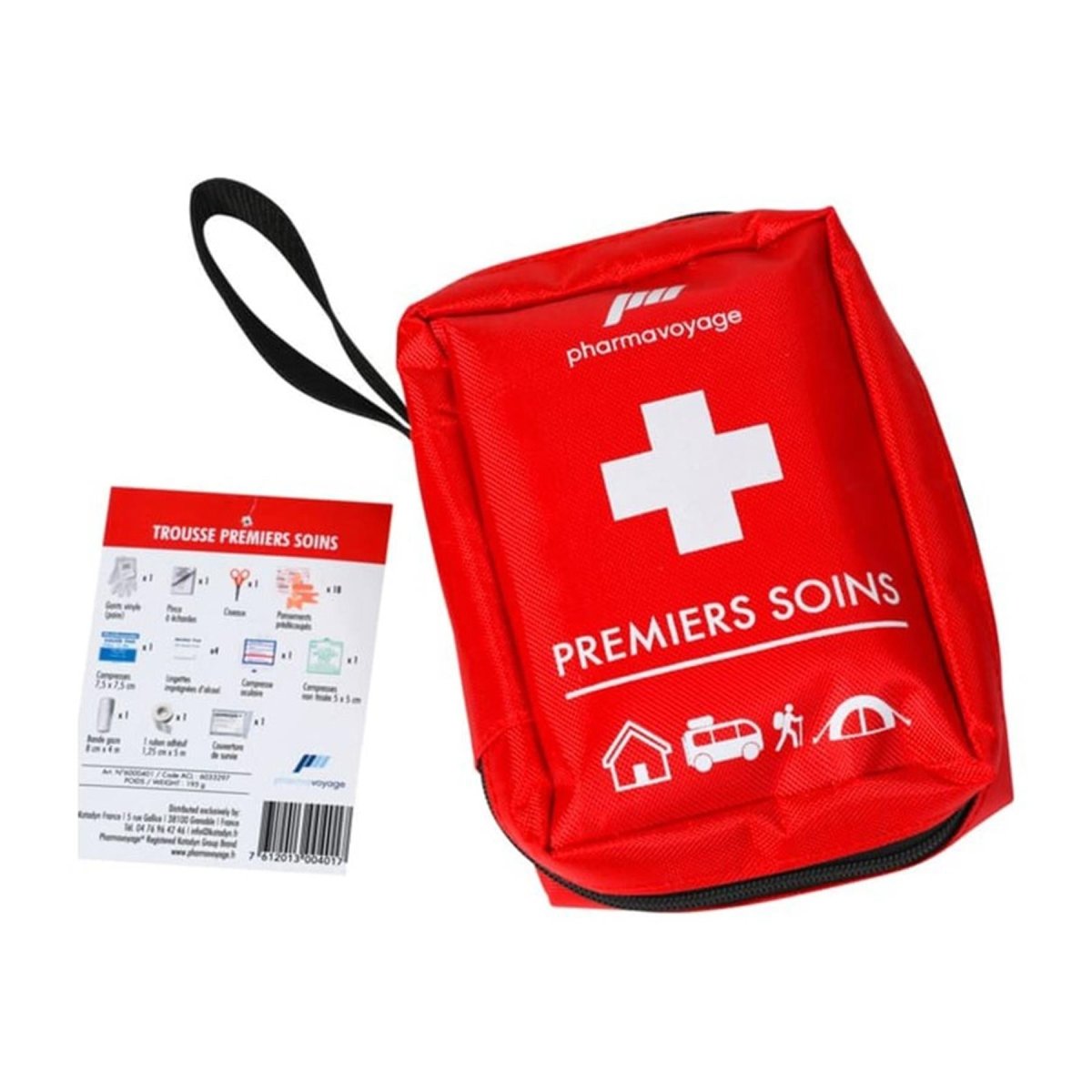 Pharmavoyage Kit di pronto soccorso all'aperto di farmacia Emergenza per tutti gli usi