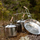 Primus Campfire Cookset S Borsa per pentole da campeggio in acciaio inossidabile