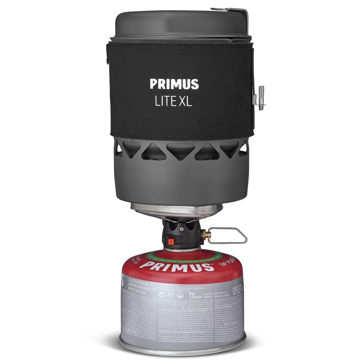 Primus Lite XL Kochset Topf 1L Wanderbrenner leichter Camping Essenswärmer