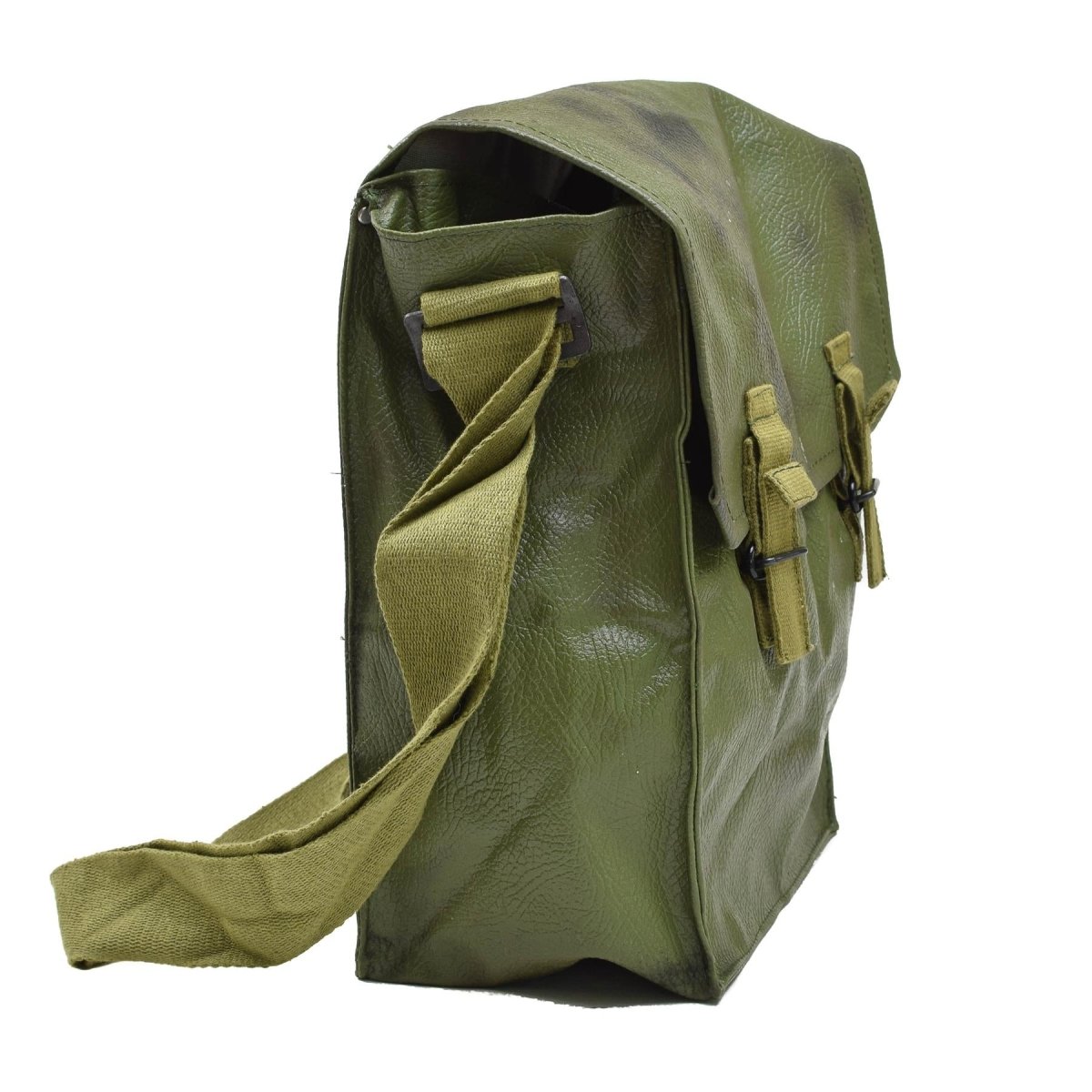 Romanian M74 gas mask full face NBC respirator vintage olive military surplus