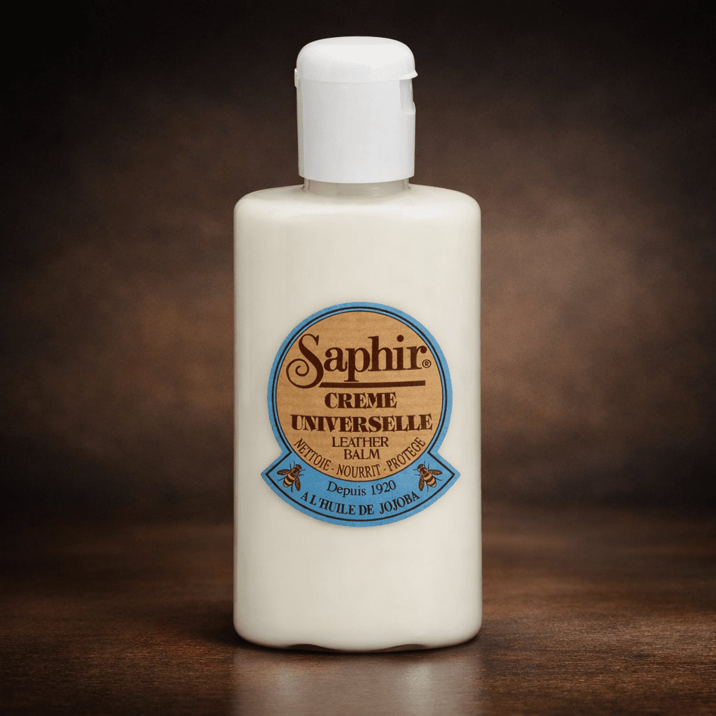 Saphir Universal Creme Lederpflege Pflege Schuhe Taschen Glattleder 150 ml