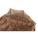 Snugpak slaapzak 220 cm geïntegreerde muggencompressiefas Coyote