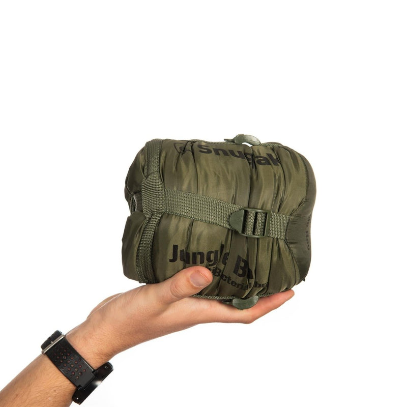 Snugpak Dipnoming Bacs de 220 cm Mosquito Neta de compresión Oliva
