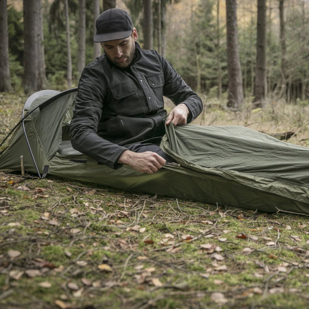 Snugpak Stratosphere Bivy Bag Waterproof Shelter Single Skin Design Ol ...
