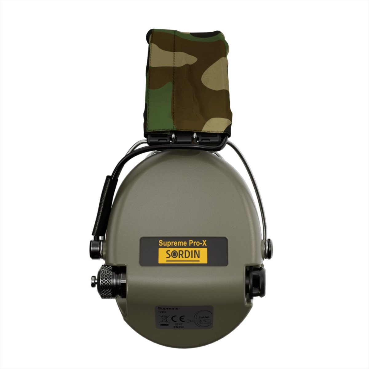 Sordin Supreme Pro-X Protezione dell'udito SordinHEAR2 4 Profili Audio Woodland