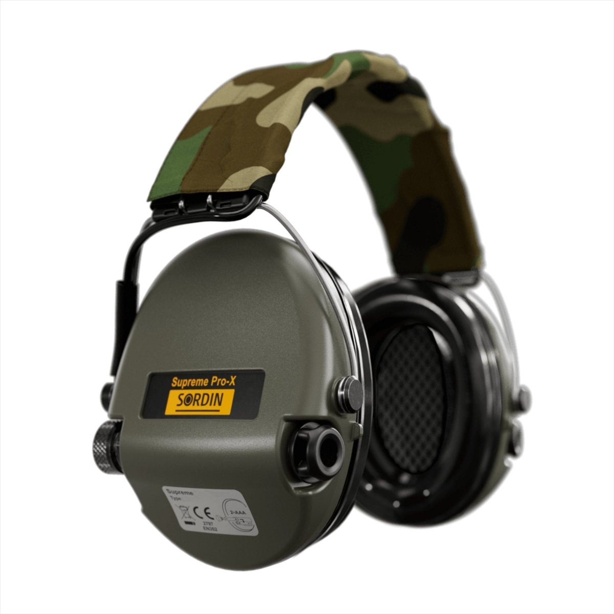 Sordin SUPREME PRO-X Electronic Hearing Protection 4 Audio Profiles Neckband