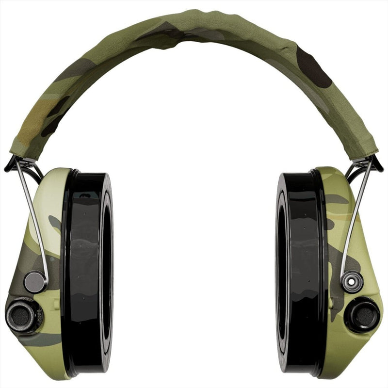 Sordin Supreme Pro-X LED Active Hörschutz Zwei Mikrofone Camo