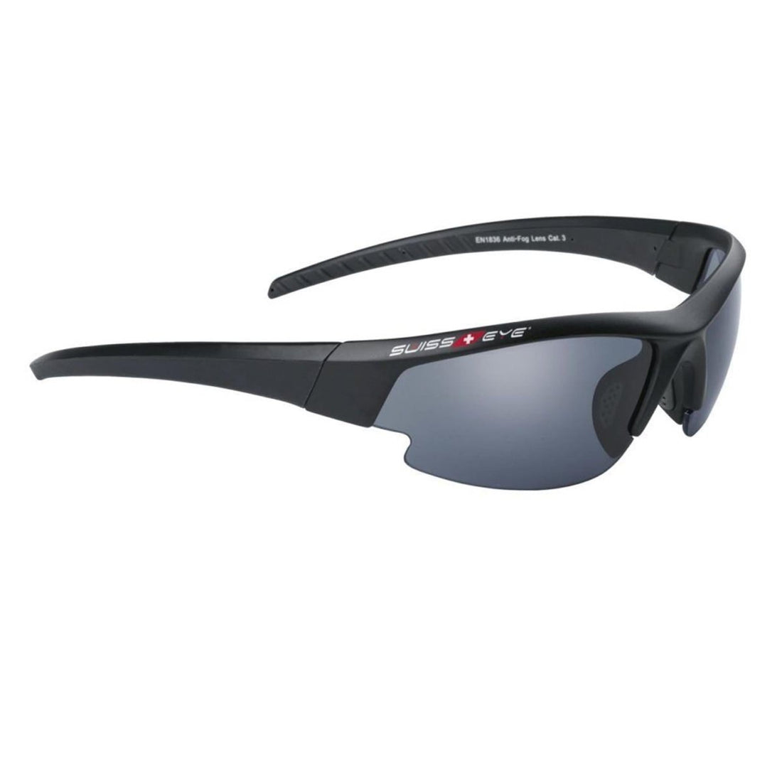 SWISS EYE Ballistic shooting glasses aerodynamic adjustable rubberized temples
