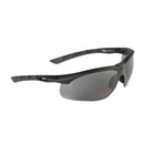 SWISS EYE Tactical ballistic shooting glasses with wide tinted lenses, UV400 protection, and antifog coating