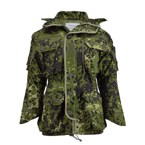 TACGEAR Brand Danish Military style smock jacket ripstop commando M84 camouflage - GoMilitar