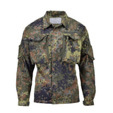 TACGEAR Brand German Military style field jacket commando troops flecktarn camo