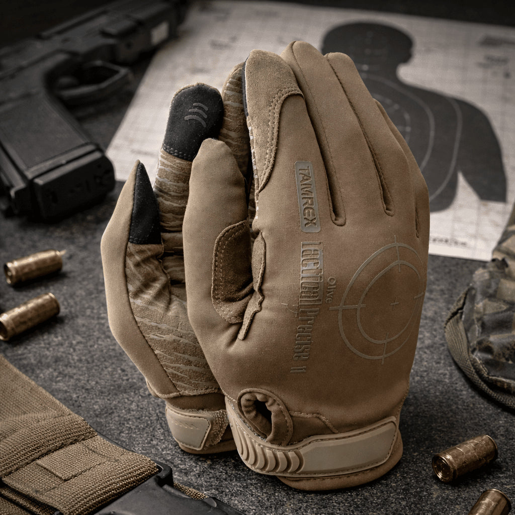 taktische handschuhe leder TAMREX Präzise taktische Handschuhe aus PU-Leder, flexibel, Spandex, T