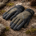 TAMREX ProGrip Thermo Winter Gloves HexaGrip Leather Palm Insulated Olive