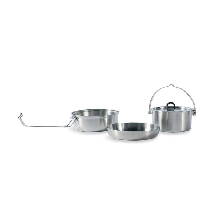 Tatonka Outdoor Cooking set per stufato in acciaio inossidabile campeggio escursionismo pentola compatta - GoMilitar