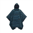 Therm-a-Rest Honcho Poncho da esterno Coperta resistente all'acqua Ripstop Blu