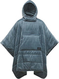 Therm-a-Rest Honcho Poncho geïsoleerde kampeerdeken waterbestendig zwart