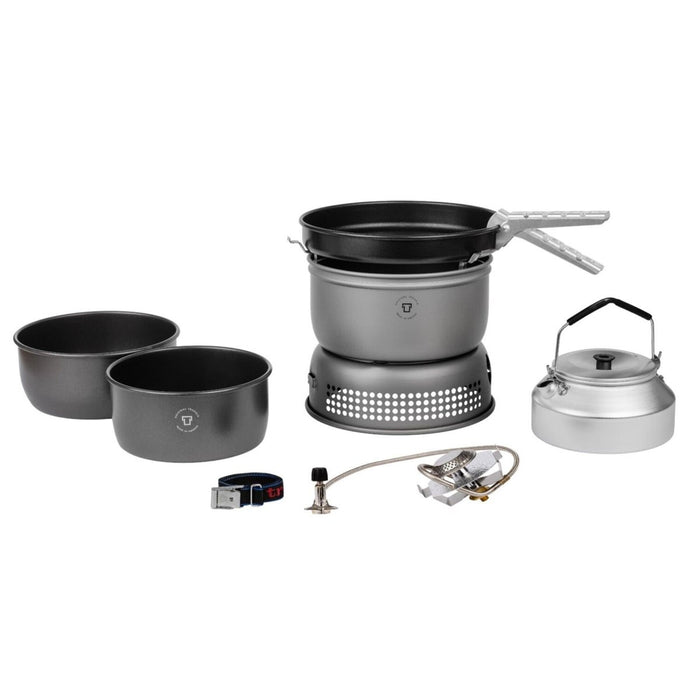 Trangia kompaktes, tragbares Campingkocher-Set aus harteloxiertem Aluminium, leicht – GoMilitar