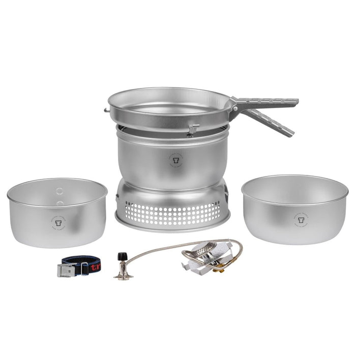 Trangia – réchaud compact ultraléger en aluminium, brûleur à gaz liquide, camping randonnée - GoMilitar