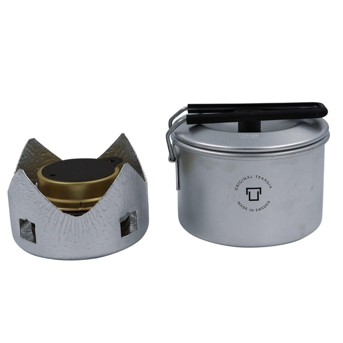 Trangia Kitchen Set Set Faidware Lightweight Stael Stael Compact Turne